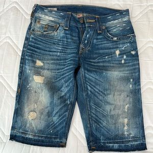 True Religion Cut off shorts - Like New!
